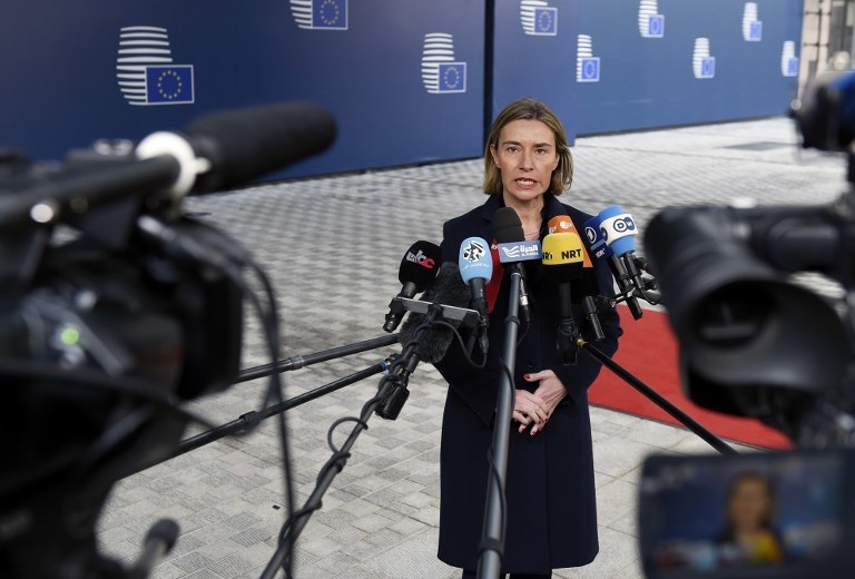 BELGIUM-EU-FOREIGN-AFFAIRS-MIGRANTS