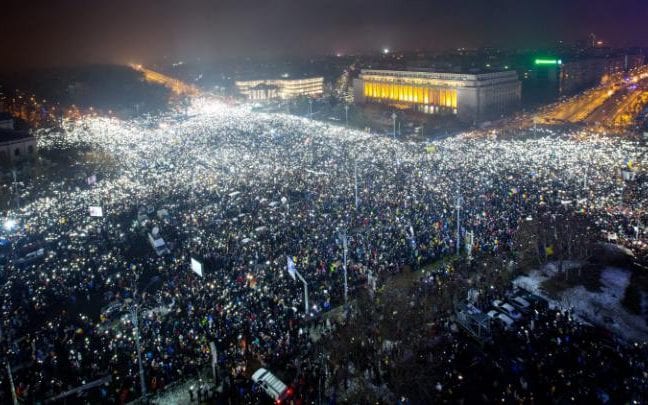 romania-protests