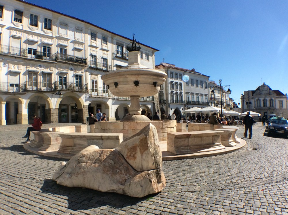 Giraldo Square, Évora, Alentejo, Portugal