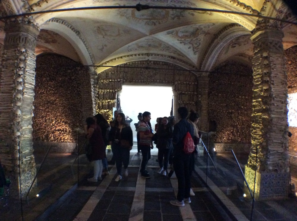 Chapel of Bones, Alentejo, Portugal, 16 February 2018