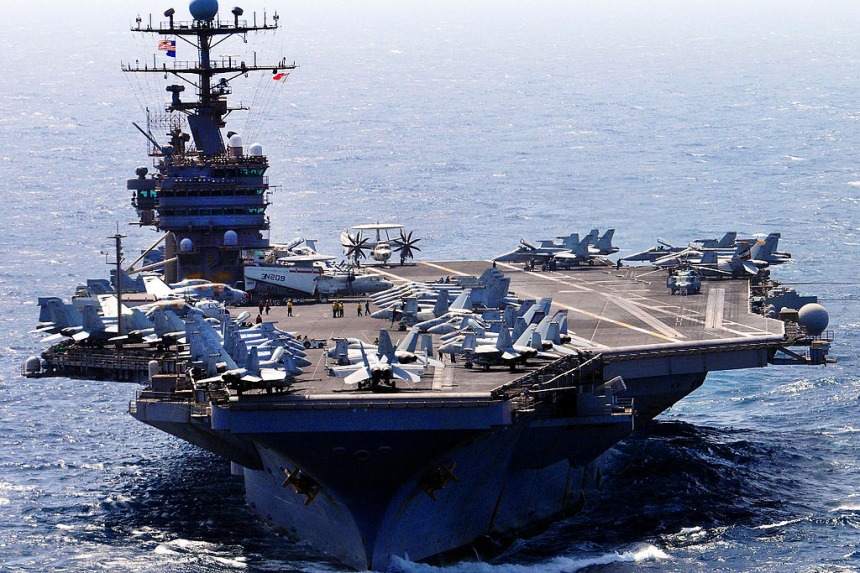 U.S. fleet in Gulf of Oman