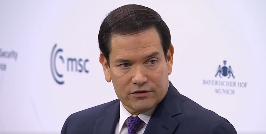 Rubio disguised as Europe’s “child”